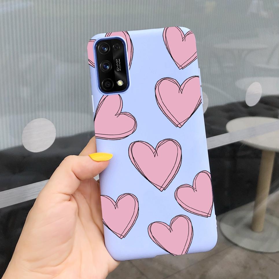 Couple Outfit Phone Case For OPPO Realme 6 Realme 7 Pro Case Cute Cat Soft Back Cover For Realme 6 Pro 7 Protective Bumper Cover