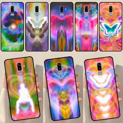 Hot Sell Spiritual Trippy Psychodelic Cover For Samsung Galaxy J4 J6 Plus 2018 A6 A7 A8 A9 J8 J1 2016 A3 A5 J3 J7 J5 2017 Case