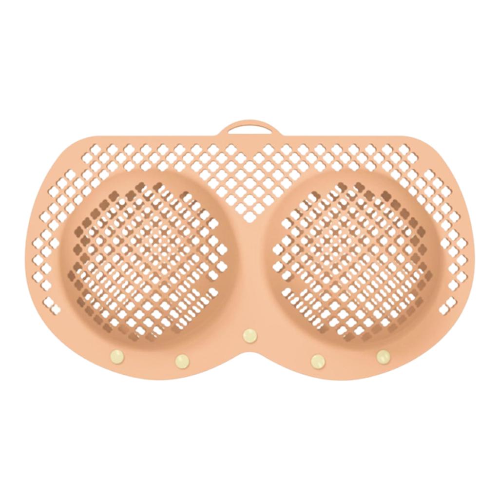 Bra Laundry Bag Lockable Zipper Machine Mesh Laundry Bags Reusable Silicone Bra Storage Bag for Delicates