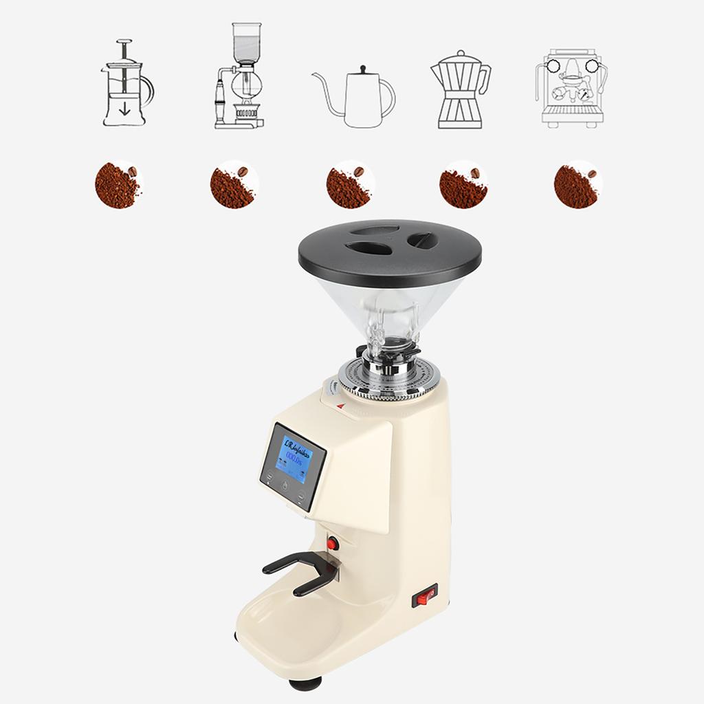 Haushaltselektrische Kaffeemühle aus Edelstahl Kaffeebohnen-Mahlmaschine