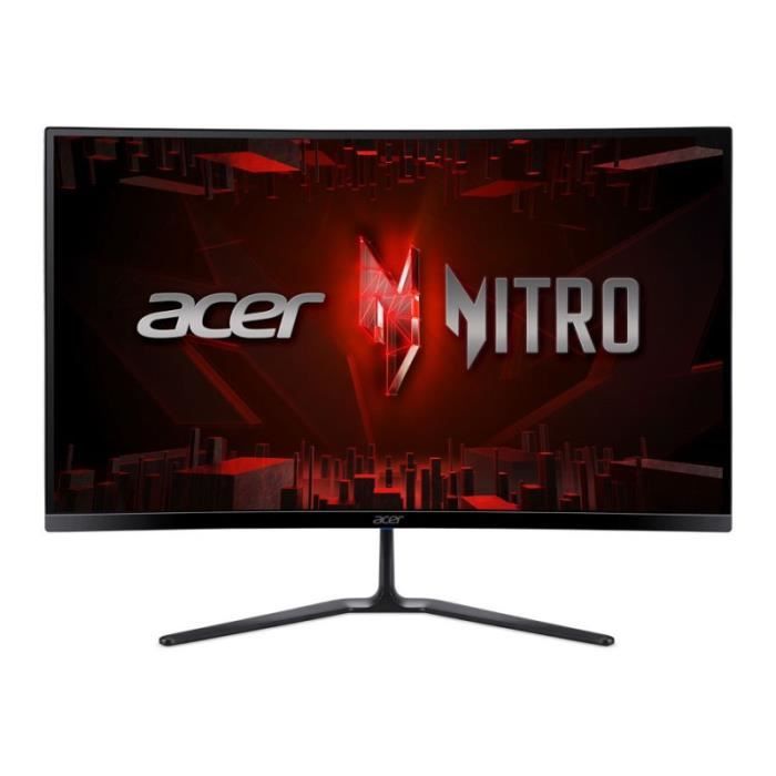 Écran PC Gamer Incurvé - ACER Nitro ED270RS3bmiipx - 27" - Dalle VA - 1 Ms - 180Hz - HDMI / DisplayPort - FreeSync Premium