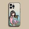 Custodia per Telefono S-Santoro G-Gorjusses Per iPhone 17,16,15,14,13,12,Pro,Max,Plus,E,SE4,Air,Mini Cover Morbida Nera