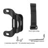 Bicycle Inflator Holder Sturdy with Screws Wrench Nylon Strap Universal Fix Pump Kettle