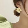 Glaze Flower Earrings Romantic French  Earrings Earrings French For Casual Wear Gifts Formal Occasions