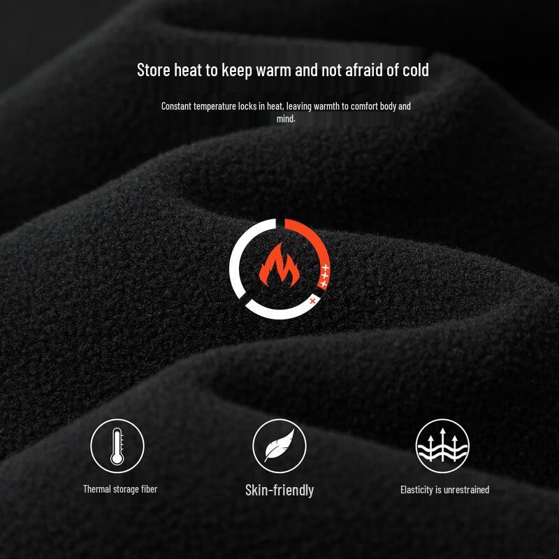 Men's Outdoor Fleece-Lined Straight-Leg Pants