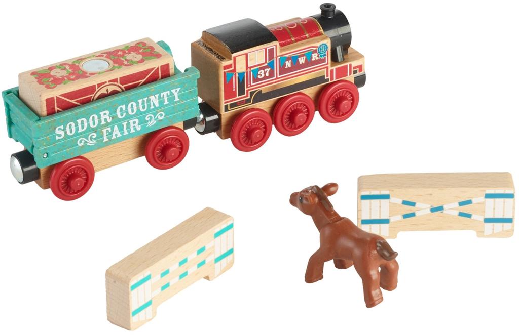 Thomas the Tank Engine Wooden Rail Series Rosie and Reward Pony FHM67