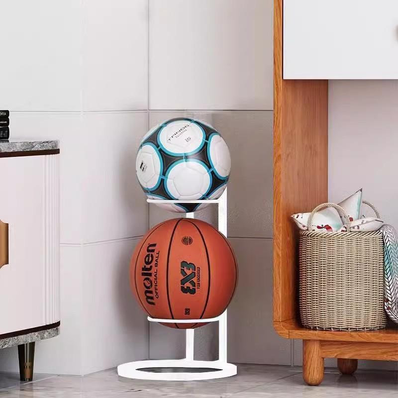 For 2/3/4/5Layers Basketball Storage Rack Indoor Children Balls Placed Rack Football Volleyball Basketball Holder Balls Metal St