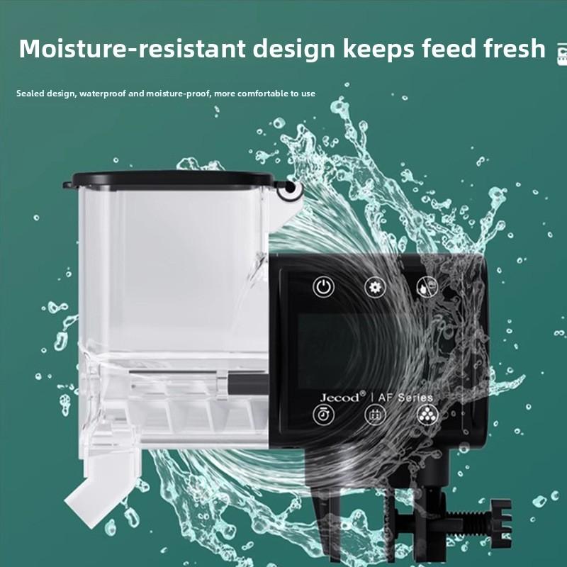 Fish Tank Automatic Feeder With Digital Timer For Aquarium Enthusiasts