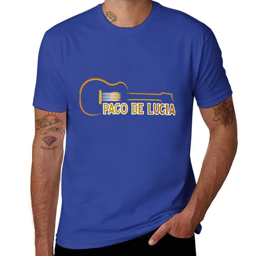 Paco De Lucia FlaUnisexco Art Spanish FlaUnisexco Paco Maestro Del FlaUnisexco TShirt Anime Clothes Sports Fans Cotton T Shirt Unisex