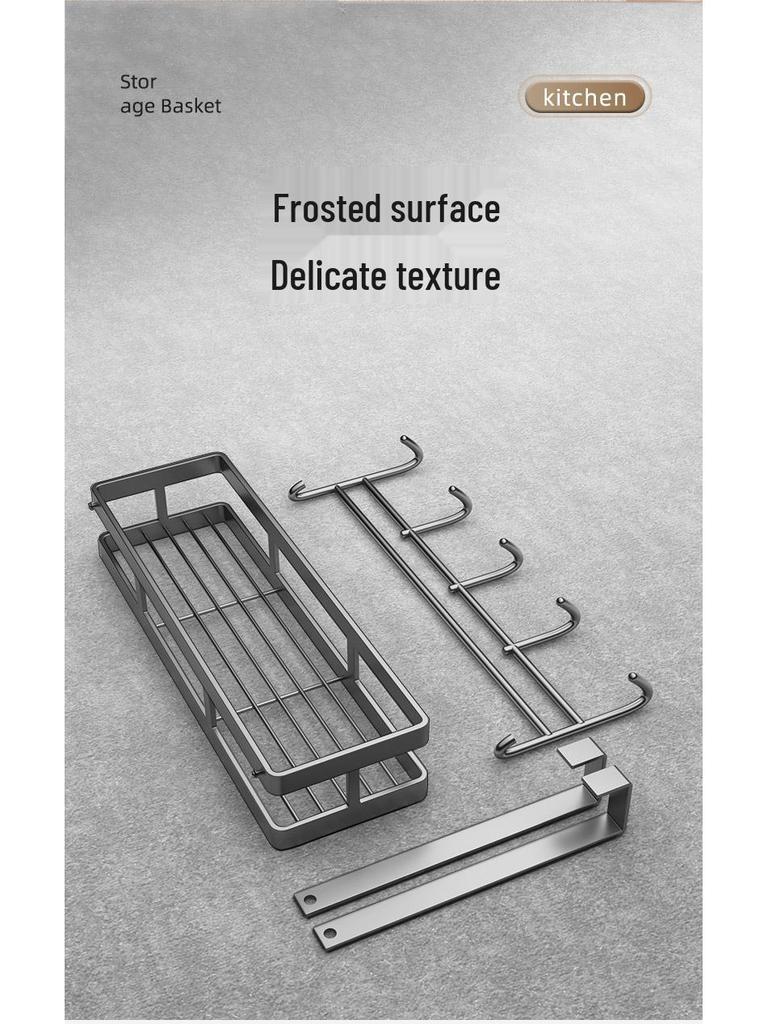 Adhesive No-Drill Door Hook Rack for Clothes