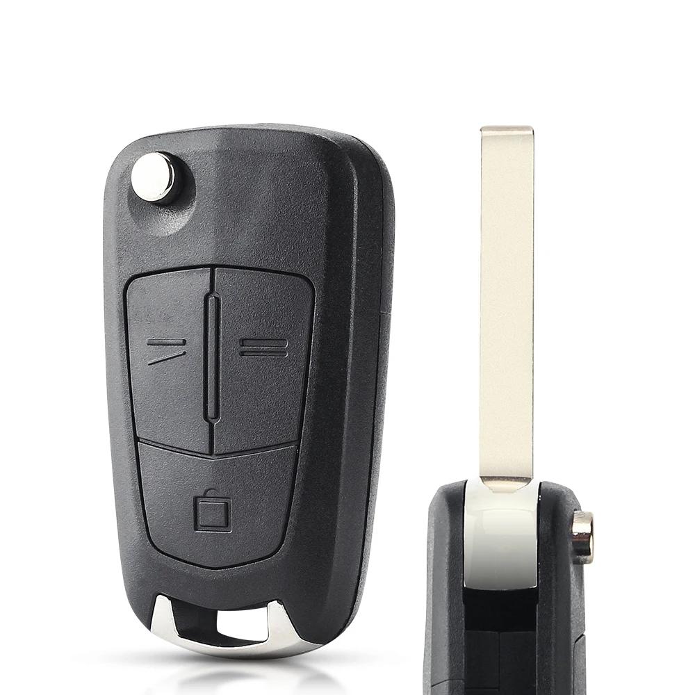 For Vauxhall Opel Astra H Corsa D Vectra C Zafira Astra Vectra Signum Flip Folding Remote Car Key Case Shell No Chip