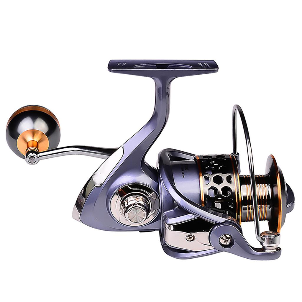 Spinning Reel Fishing Reel With Left Right Interchangeable Full Metal Spool Fishing Tackle Bait Casting Reel
