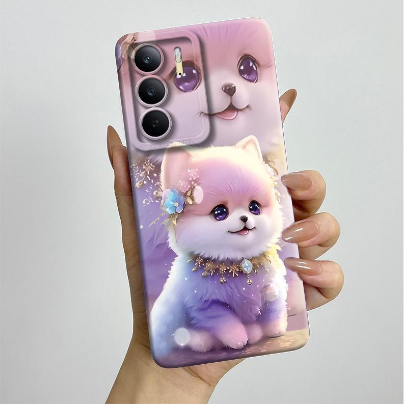 For Realme C75 C75x Case Cover Pretty Flowers Soft Silicone Phone Case For OPPO Realme C 75 C75 X RealmeC75 4G Bumper ShockProof