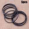 Bowl Gaskets 5pcs Accessories Black Carburetor Float Bowl