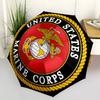 United States Marine Corps Emblem Automatic Opening and Closing, 8 Rib Structure Portable Umbrella, Suitable for Men and Women In All Season