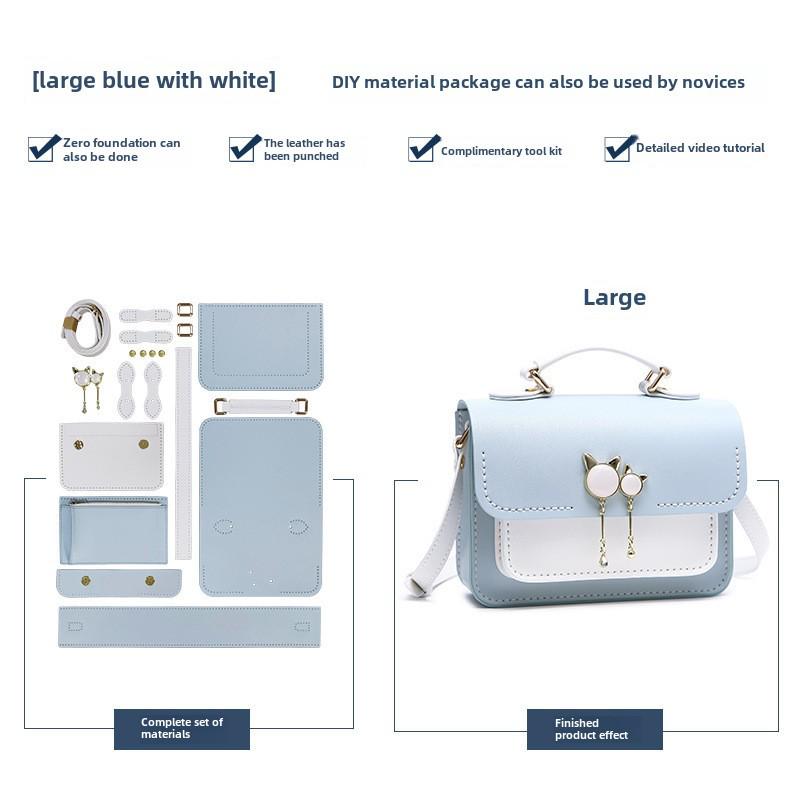 2022 Trendy DIY Hand-Woven Messenger Bag - Handmade Gift for Women