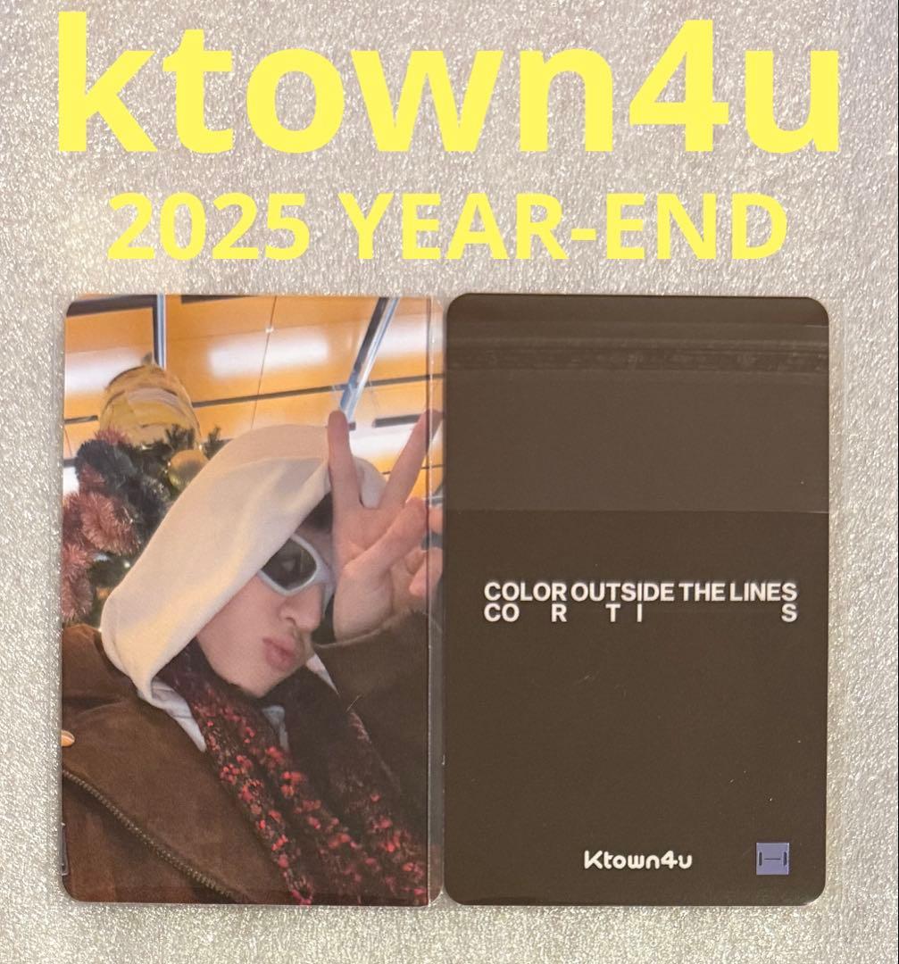 

[USED] CORTIS COLOR ktown4u 2025 YEAR-END MARTIN