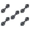 5x Cloak Clasp Fasteners Buckle Handcraft Traditional Sew On Cardigan Clips for Tang Suit Dress Shirt Stage Costume Cheongsam