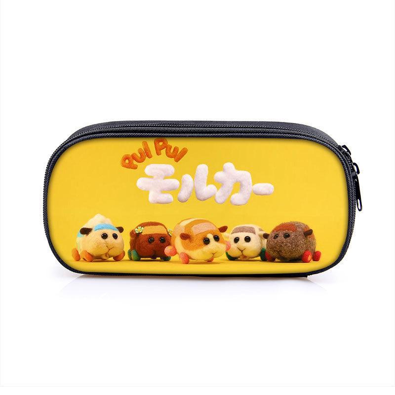 Pui Pui Kids Pencil Case With Nylon Material For School And Travel