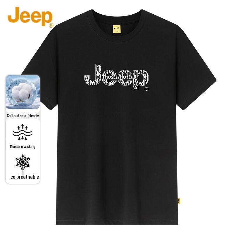 

JEEP Men s Outdoor Crew Neck Short Sleeve T-Shirt 3XL