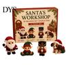 Sauberes, schmutzfreies Bastel-3D-Perlen-DIY-Set, Lebensechtes Weihnachtstier-Perlen-Set, Kreatives DIY-Kunst- und Bastelset, Handgefertigtes, Einfaches Stickset für