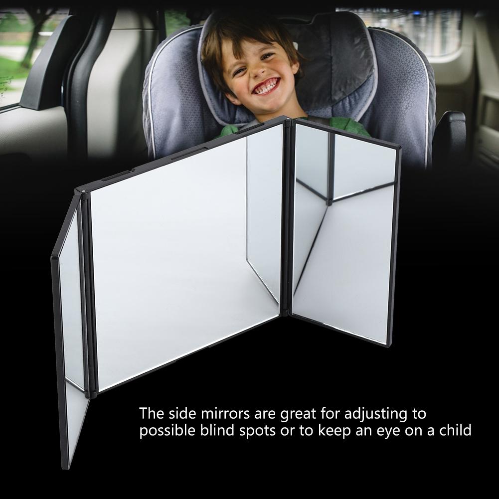 Vikbar Sminkspegel Bil Bil Interiör Solskydd Lättmonterad Dekorativ Accessoar