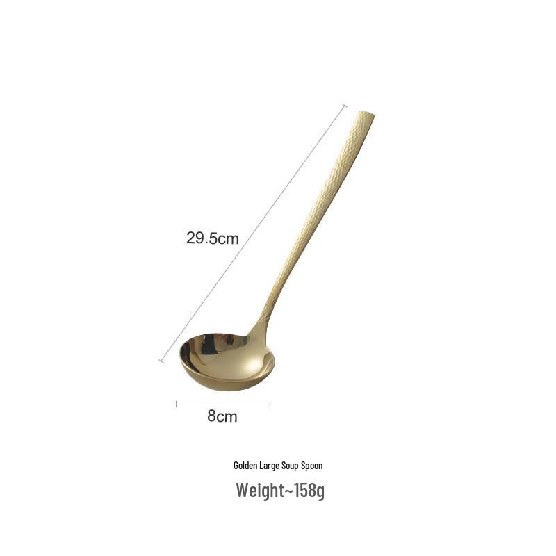 Cmaos Stainless Steel Soup Serving Utensil