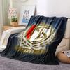 Standard Liège Logo FlAannel Blanket, High Quality Comfortable for All Seasons, Home Decor, Warmth and Comfort
