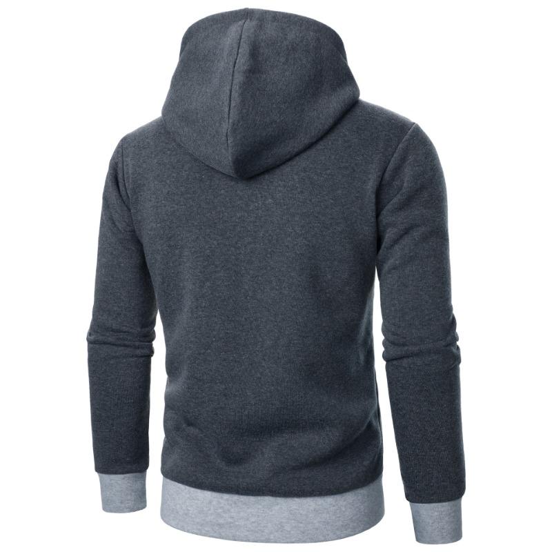 Men S Fashion Casual Hooded Open Front Cardigan Sweatshirt Outerwear
