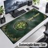Custom Name Text Mouse Pad Celtic FC Personalized Desk Pad For Work And Gaming
