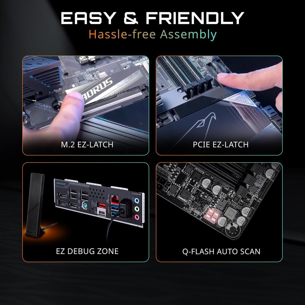 GIGABYTE B850M DS3H MicroATX for AMD Ryzen General Purpose Motherboard for Small PCs MB6678 -