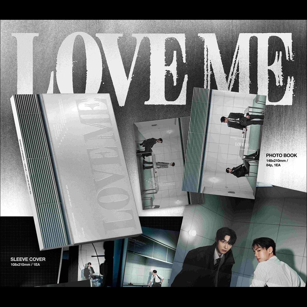 SHOWNU X HYUNGWON (MONSTA X) [LOVE ME] LOVE ME OR NOT Ver. EP Album + Free Gift