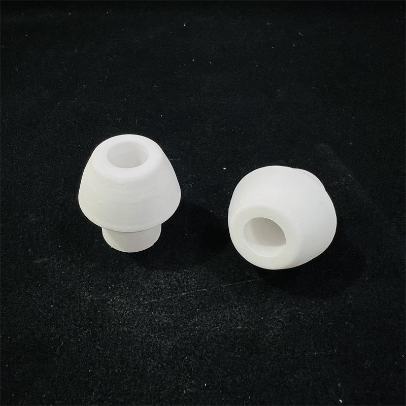 95% Alumina Ceramic Accessories: Glazed Alcohol Lamp Head, High-Temp Resistant, Non-Blackening