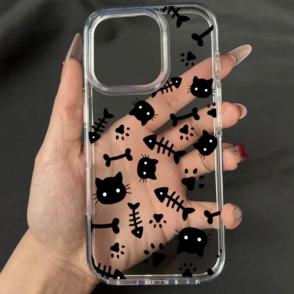 Acrylic Phone Case for iPhone 11 12 13 14 Pro 12 14 16 Pro Max for Samsung A16 A36 A56 S24 FE High-quality Painted Anti-fall Mobile Phone Case