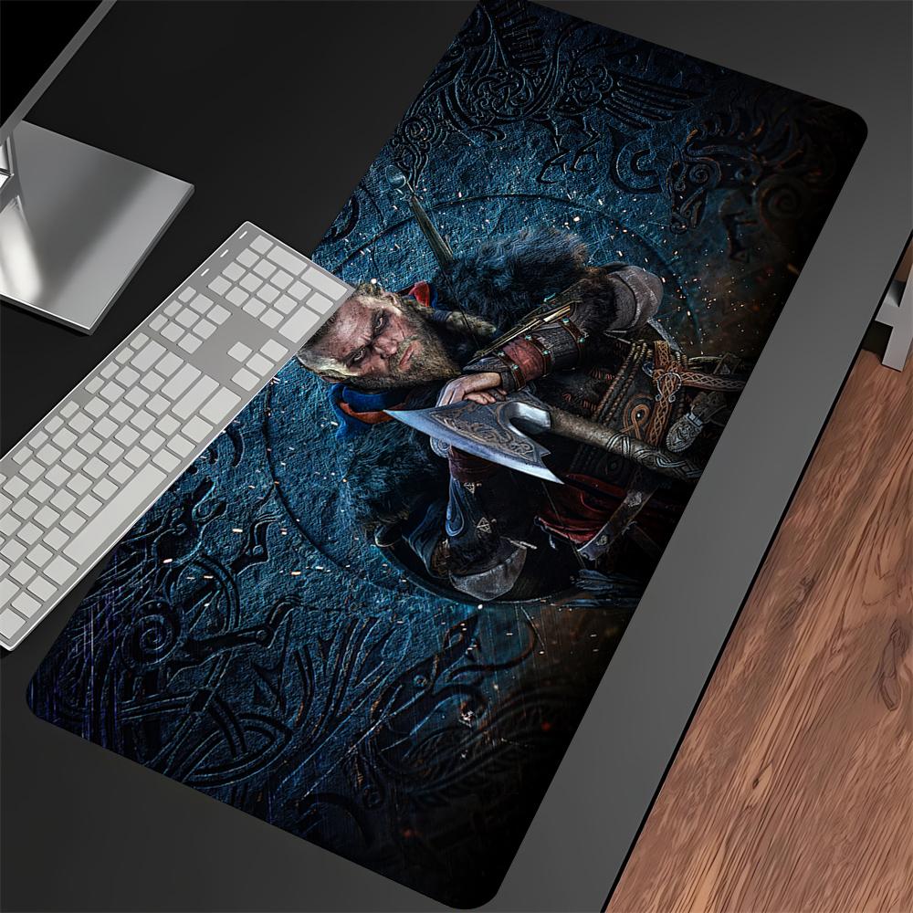 Game Assassin S Creed Mouse Pad Cartoon Lockedge Large Gaming Pad Computer Gamer Keyboard Mat Nonslip Mousepad PC Big Desk Mats