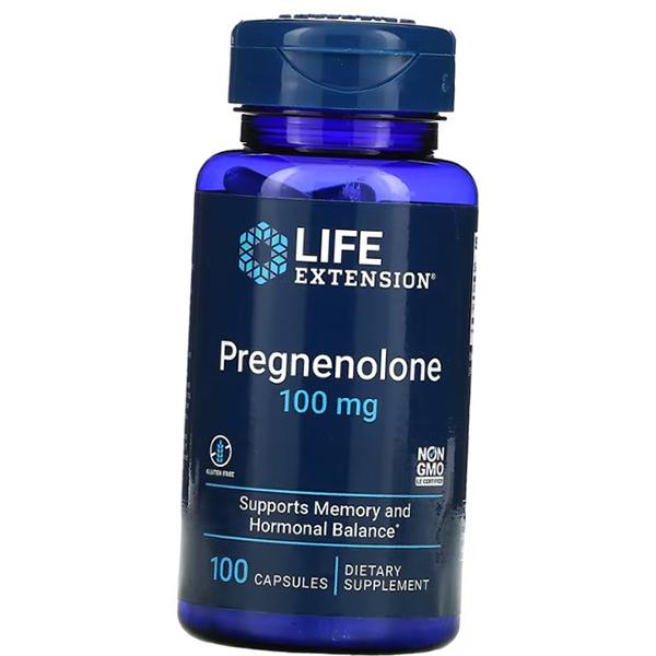 Pregnenolone, Pregnenolone 100, Life Extension  100caps (72346033)