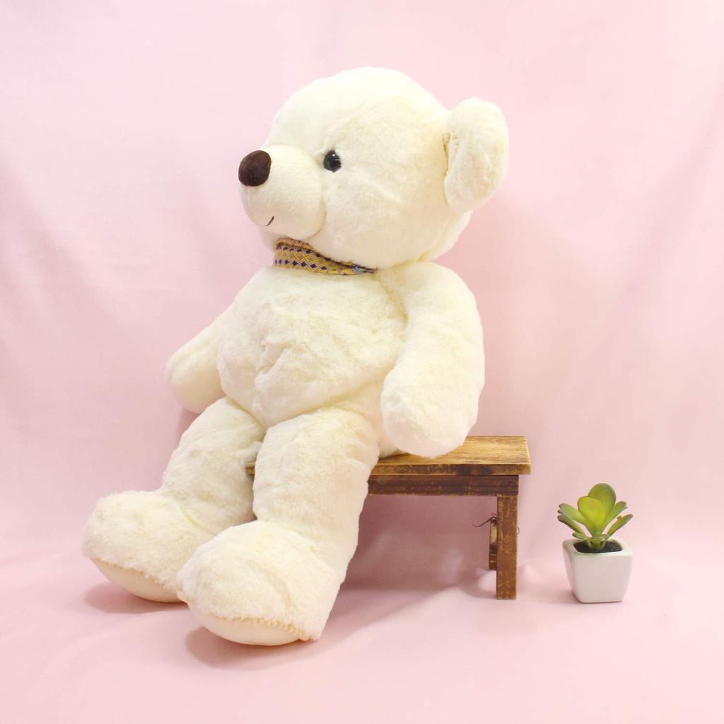 Take Off Tickle Bear Large Ivory