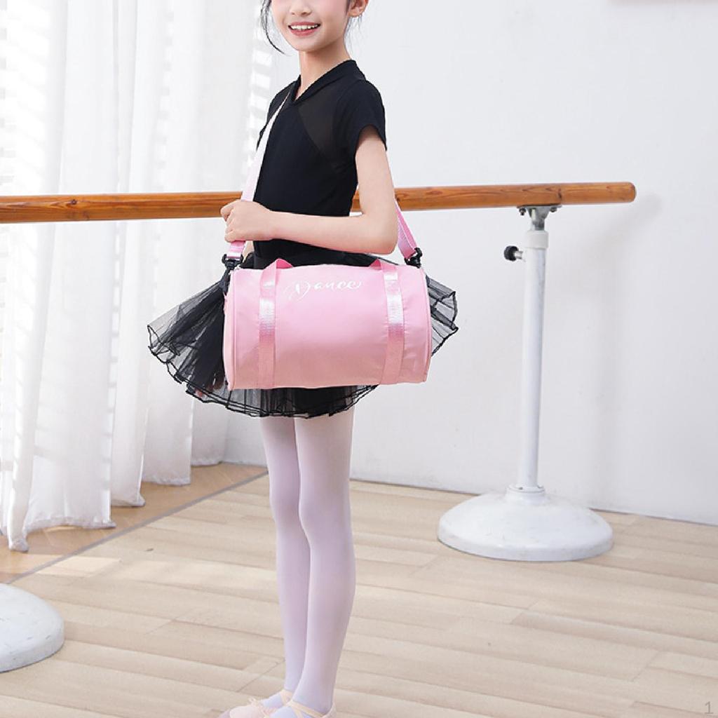 Bolsa de Danza para Niñas Ligera Viaje Duffel Noche Deporte