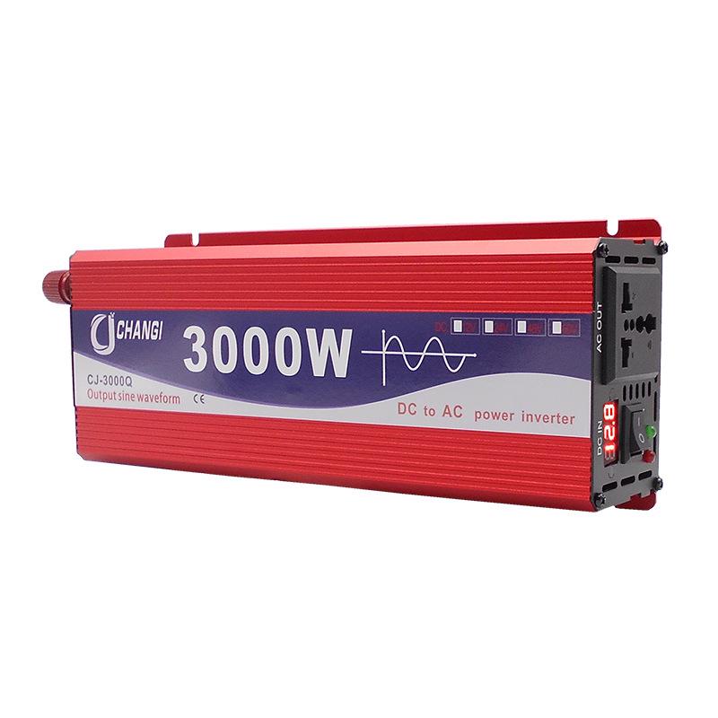 Multi-Voltage Pure Sine Wave Inverter for Solar, Car, and Home Use (12V to 72V Input, 110V/220V Output)