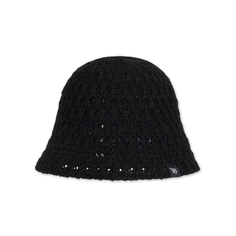 ULUK Lucida Black Label Winter Knitting Bucket Hat_Black