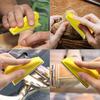 3.5"X 1" Mini Sandpaper Kit With Hook And Loop Sanding Block 71 Pcs Assorted 40/80/120/180/240/400/600 Grits For Polishing