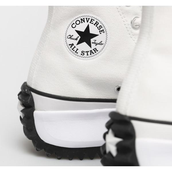 Converse Run Star Hike High Top Canvas Sneakers White