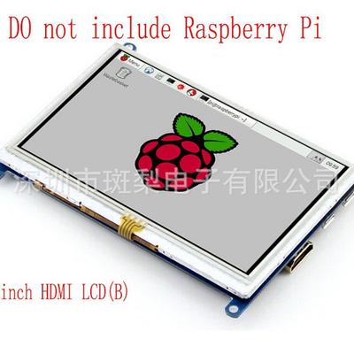 Raspberry Pi 3B/4B için 5 inç USB HDMI LCD Ekran