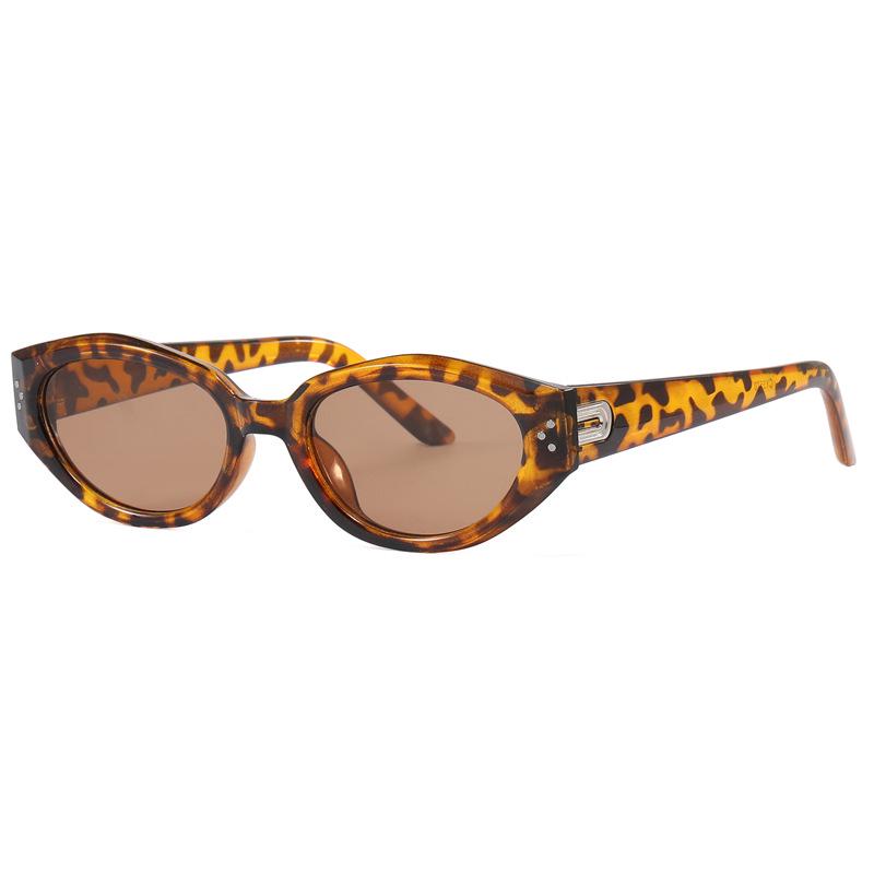 Women's Cat Eye Retro Fashion Sunglasses - Small Face Sun Protection, Hot Girl Style, Internet Celebrity Trend