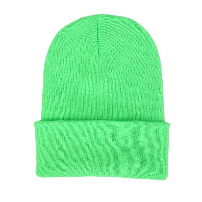 Unisex Soft Fisherman Beanie Winter Knit Hat with Cartoon or Character Pattern Women and Men's Cuffed Plain Beanie