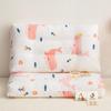 Children's Double Layer Cotton Cartoon Pillow, Ideal for Kindergarten Naps and Neck Support.