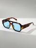 New Vintage Square Sunglasses Women Men Brand Rectangle Sun Glasses Female Oval Eyewear Sunglasses for Male Female Eyeglasses