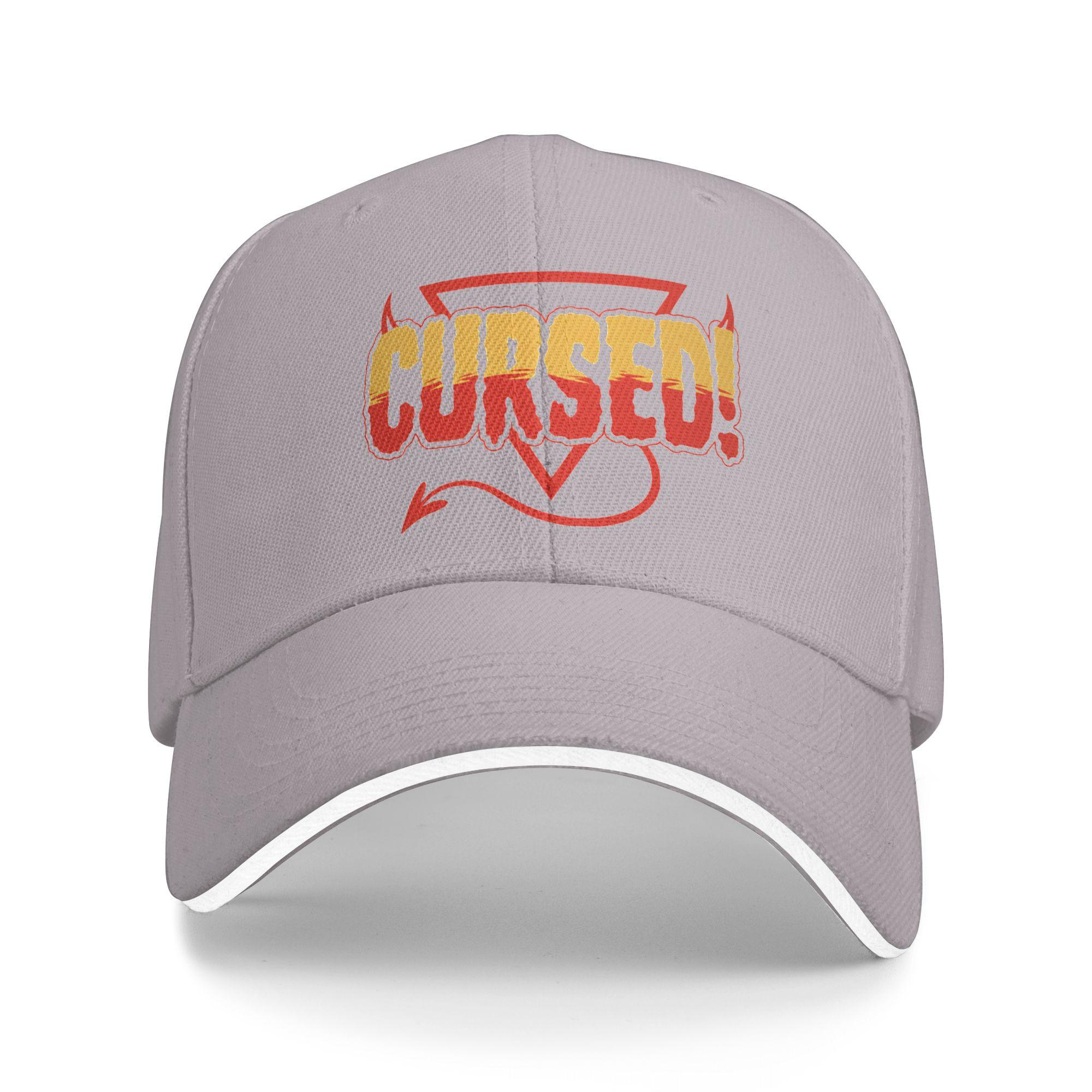 Danhausen Wrestling Baseballkappe Trendige Hip Hop Hüte Sommer Unisex-Teenager Wandern Angeln Baseballkappen One Size gray