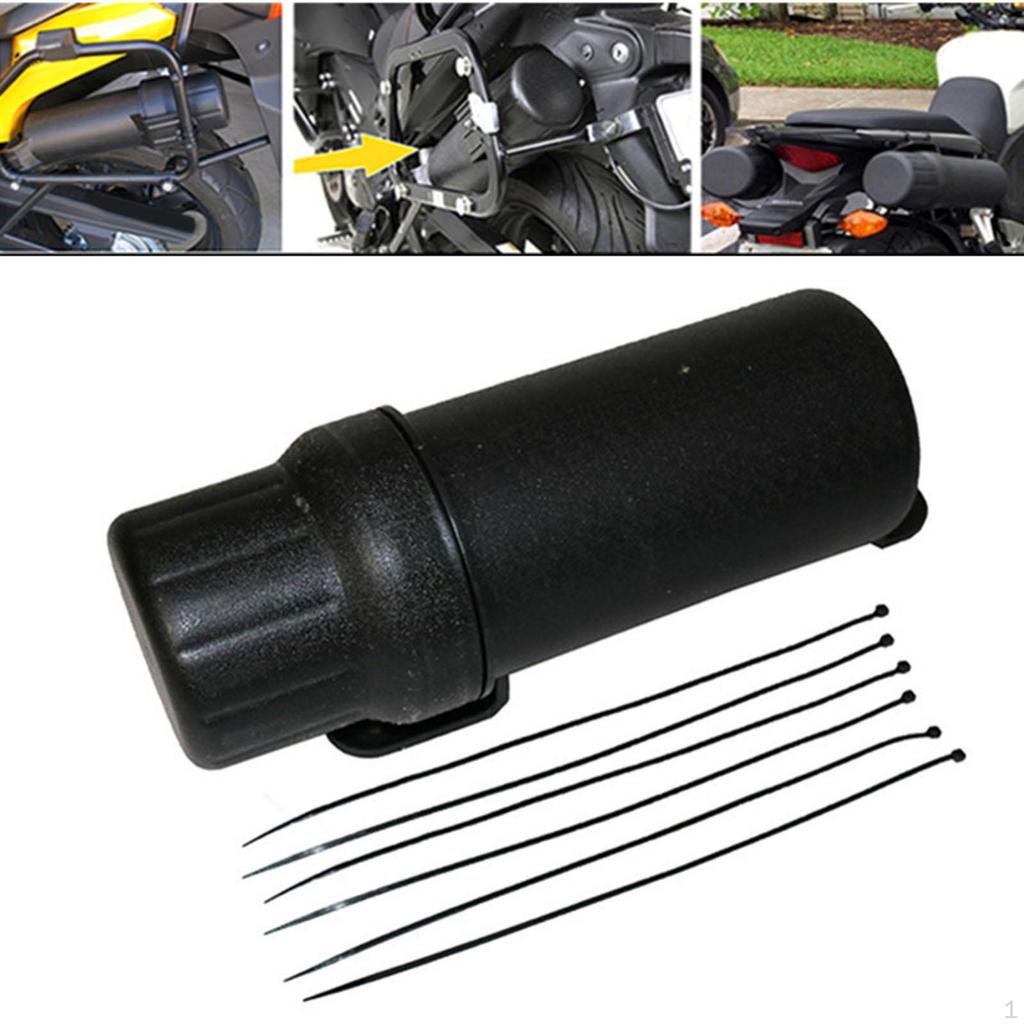 Motorcycle Tool Tube Storage Repair Box Easy Installation Motorcyclist Accessory Gloves