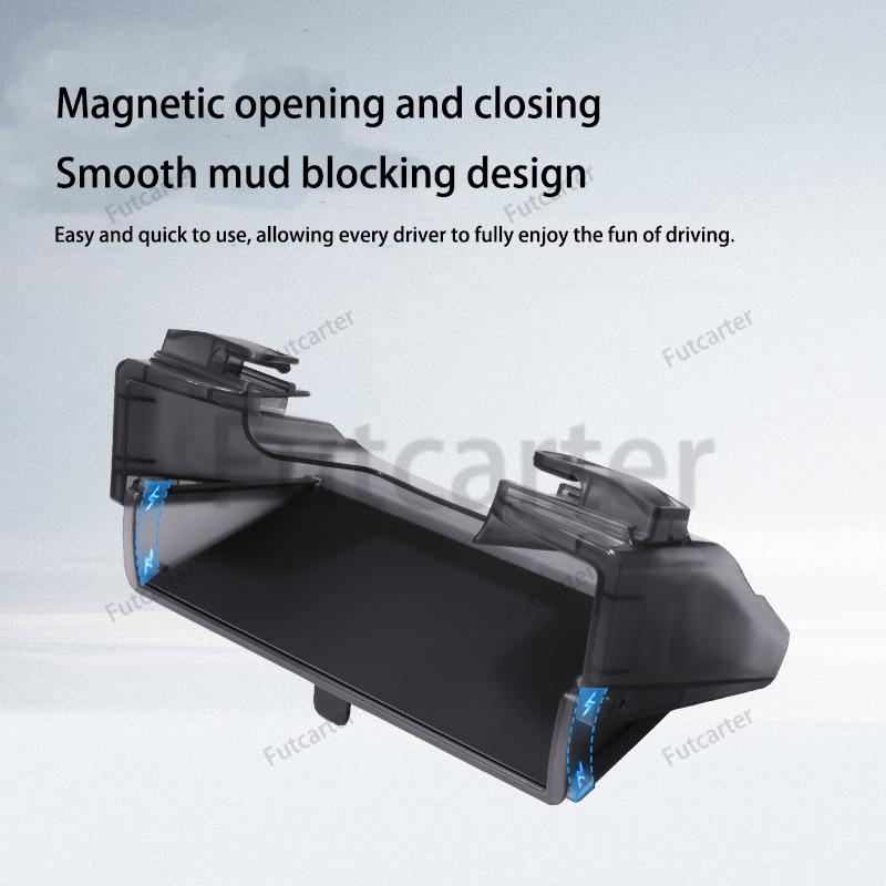 For Tesla Model3 Y Juniper 2025 central control screen Hidden Magnetic opening closing storage box tissue box storage accessorie